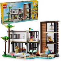 LEGO CREATOR 3 EN 1 CASA MODERNA SET DE CONSTRUCCIÓN CON 3 OPCIONES Y 2 FIGURAS