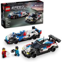 LEGO SPEED CHAMPIONS BMW M4 GT3 Y BMW M HYBRID V8 CON 2 MINIFIGURAS DE PILOTOS