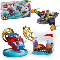 LEGO MARVEL SPIDEY VS. DUENDE VERDE, JUGUETE DE SPIDER-MAN PARA NIÑOS