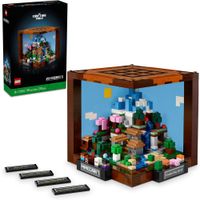 LEGO MINECRAFT LA MESA DE CREACIÓN SET COLECCIONABLE CON FIGURAS Y BIOMAS
