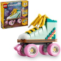 LEGO CREATOR 3 EN 1 PATINES RETRO, SE TRANSFORMA A MONOPATÍN Y RADIOCASETE