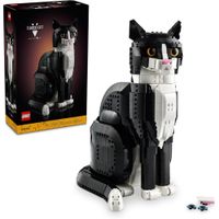 LEGO IDEAS GATO ESMOQUIN SET DE CONSTRUCCIÓN PARA ADULTOS, DECORACIÓN CREATIVA