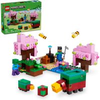 LEGO MINECRAFT JARDÍN DE LOS CEREZOS EN FLOR SET DE CONSTRUCCIÓN CON MINIFIGURAS