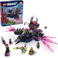 LEGO DREAMZZZ EL CUERVO DE MEDIANOCHE DE LA BRUJA DE NUNCA JAMÁS SET CON MINIFIGURAS