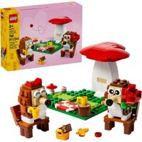 LEGO PICNIC CON ERIZOS SET DE CONSTRUCCIÓN CON FIGURAS DE ANIMALES Y ACCESORIOS