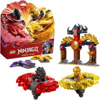 LEGO NINJAGO DRAGÓN SPINJITZU SET DE BATALLA CON 2 MINIFIGURAS