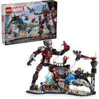 LEGO MARVEL CAPITÁN AMÉRICA CIVIL WAR SET DE ACCIÓN CON 8 MINIFIGURAS Y ANT-MAN