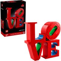 LEGO ART LOVE SET COLECCIONABLE DE BRICOLAJE PARA ADULTOS, DECORACIÓN DE HOGAR
