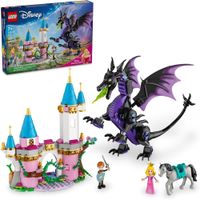 LEGO DISNEY PRINCESS MALÉFICA CON CASTILLO Y FIGURA DE AURORA