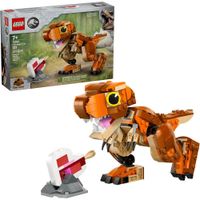 LEGO JURASSIC WORLD LITTLE EATIE T-REX, JUGUETE DE DINOSAURIO PARA NIÑOS