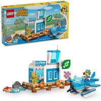 LEGO ANIMAL CROSSING VUELA CON DODO AIRLINES, AVIÓN Y MINIFIGURA