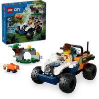LEGO VEHÍCULO TODOTERRENO EXPLORADOR DE LA JUNGLA LEGO CITY CON MINIFIGURA