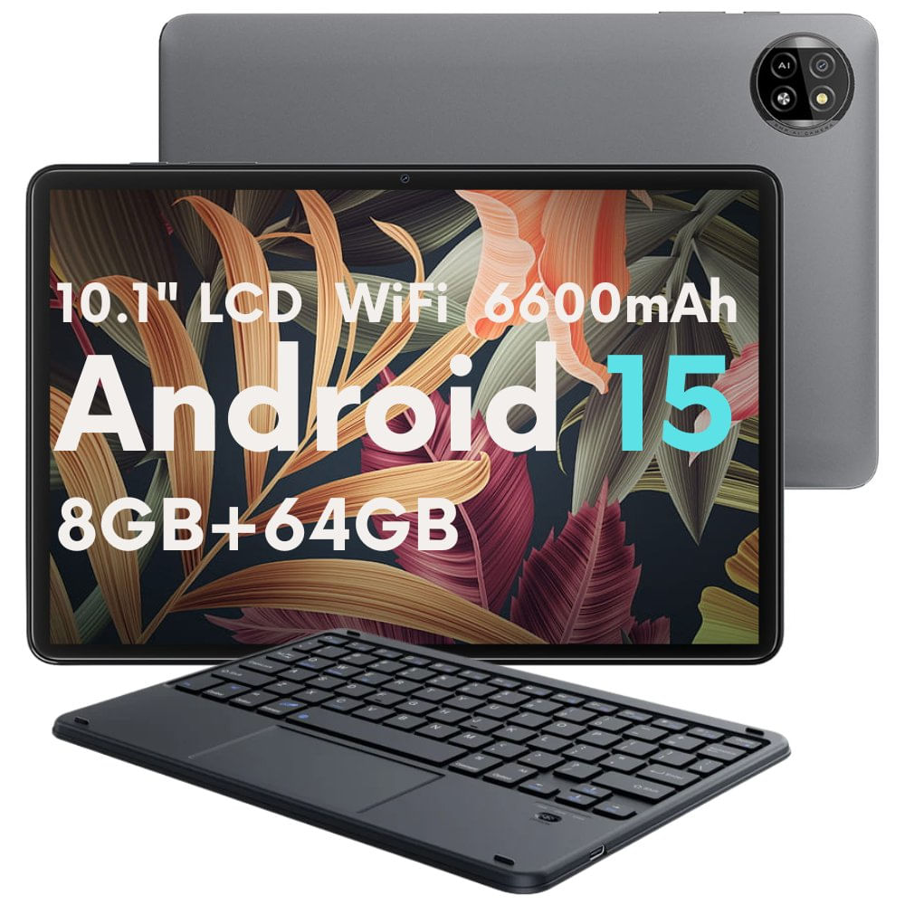 Tablet Blackview Tab 20 Wifi 10.1 64GB Space Grey 4GB RAM Mas Teclado de regalo