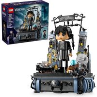 LEGO WEDNESDAY ADDAMS, FIGURA CON BASE DE EXHIBICIÓN COLECCIONABLE