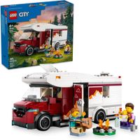 LEGO CITY FURGONETA CAMPER DE AVENTURAS, JUGUETE CON 3 MINIFIGURAS