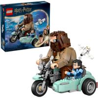 LEGO HARRY POTTER MOTO DE HAGRID Y HARRY, JUGUETE DE CONSTRUCCIÓN