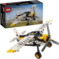 LEGO TECHNIC AVIÓN, JUGUETE DE CONSTRUCCIÓN CON HÉLICE GIRATORIA Y MOTOR DE PISTÓN