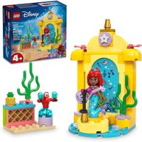 LEGO ESCENARIO MUSICAL DE LA PRINCESA ARIEL DE LEGO DISNEY CON 2 PERSONAJES