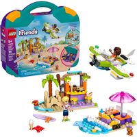 LEGO FRIENDS MALETA DE PLAYA Y VIAJE CREATIVO, JUGUETE PORTÁTIL PREESCOLAR
