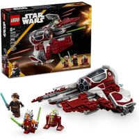 LEGO STAR WARS THE CLONE WARS NAVE INTERCEPTORA JEDI DE AHSOKA, JUGUETE DE CONSTRUCCIÓN