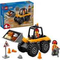 LEGO CITY CARGADORA DE RUEDAS AMARILLA, JUGUETE SENSORIAL DE CONSTRUCCIÓN