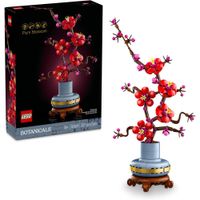 LEGO FLORES DE CIRUELO SET BOTÁNICO PARA ADULTOS, MANUALIDADES