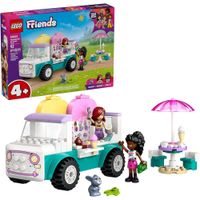 LEGO FRIENDS CAMIÓN DE HELADOS HEARTLAKE CITY, JUGUETE PREESCOLAR CON MINIMUÑECAS