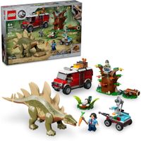 LEGO JURASSIC WORLD DESCUBRIMIENTO DEL ESTEGOSAURIO CON 2 FIGURAS