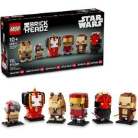 LEGO STAR WARS BRICKHEADZ LA AMENAZA FANTASMA, FIGURAS COLECCIONABLES