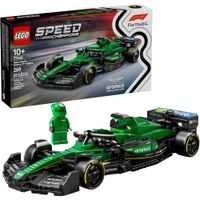 LEGO SPEED CHAMPIONS ASTON MARTIN ARAMCO F1 AMR24, COCHE DE JUGUETE PARA NIÑOS