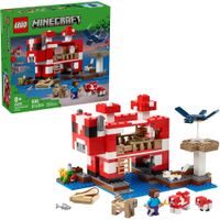 LEGO MINECRAFT LA CASA DE LA VACA CHAMPIÑÓN, INCLUYE FIGURAS DE STEVE
