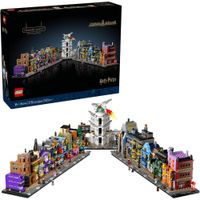 LEGO HARRY POTTER CALLEJÓN DIAGON TIEND4S DE MAGIA SET COLECCIONABLE PARA ADULTOS