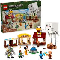 LEGO MINECRAFT ATAQUE DE GLOBOS GHAST A LA ALDEA, INCLUYE MINIFIGURAS