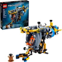LEGO TECHNIC SUBMARINO DE INVESTIGACIÓN DE AGUAS PROFUNDAS, HÉLICES MÓVILES