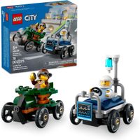 LEGO CITY CARRERA DE AVIONES CONTRA CAMAS DE HOSPITAL SET DE CONSTRUCCIÓN