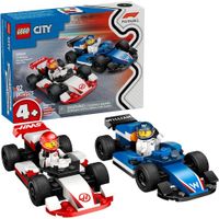 LEGO CITY F1 WILLIAMS RACING Y HAAS F1 SET DE COCHES PARA NIÑOS