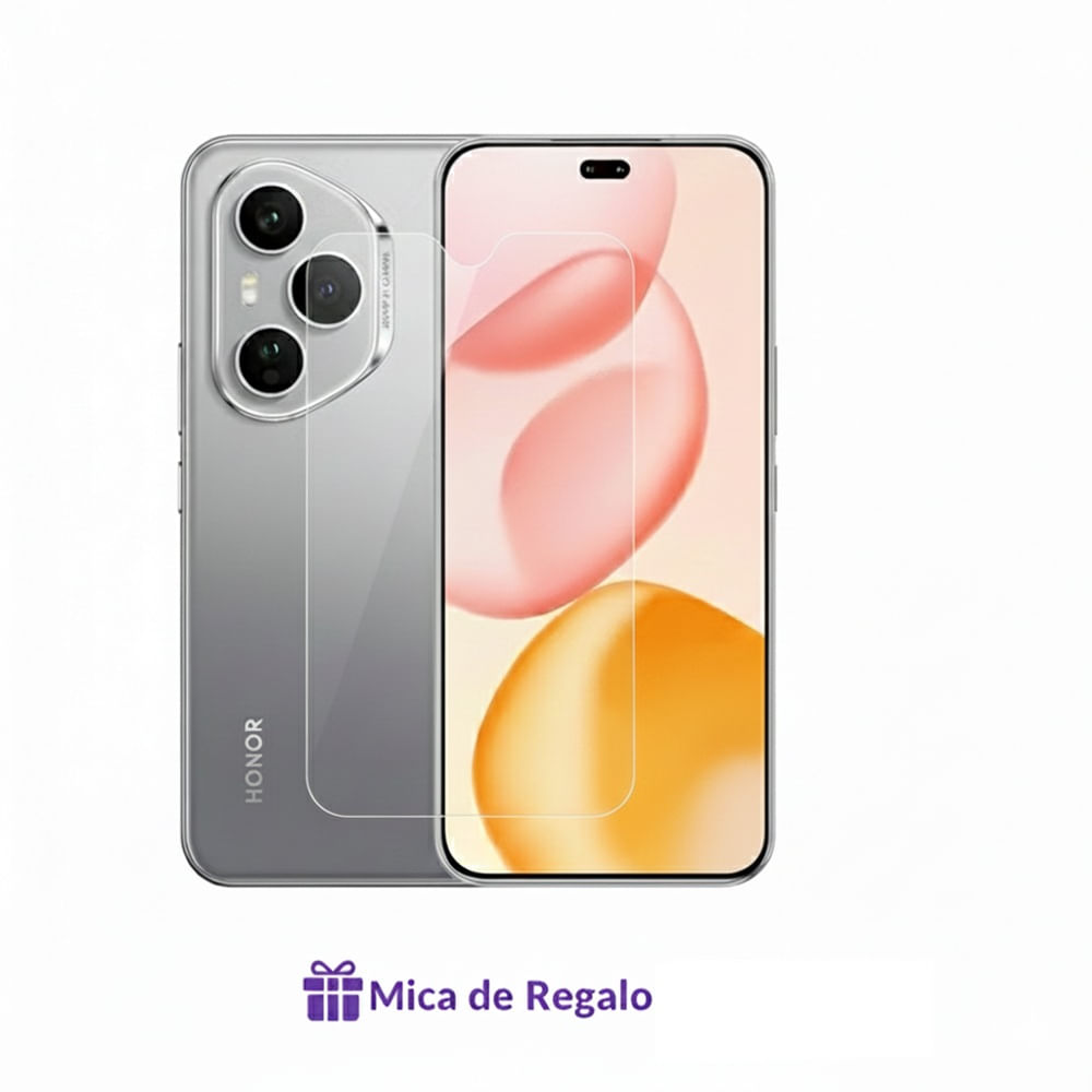 Honor 400 Pro 12GB Ram Gris Lunar 512Gb Rom con Mica Hidrogel Registrado
