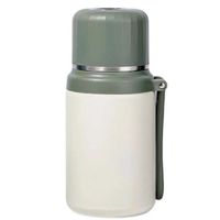 Botella de Acero Inoxidable 450 ml Fashion Verde Compacta