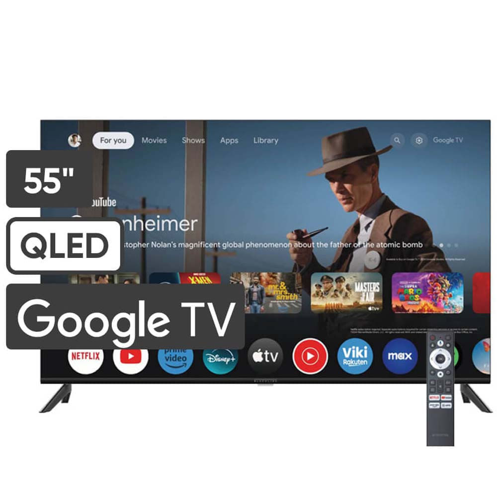 Televisor BLACKLINE QLED 55"" UHD 4K Smart TV T6210QD