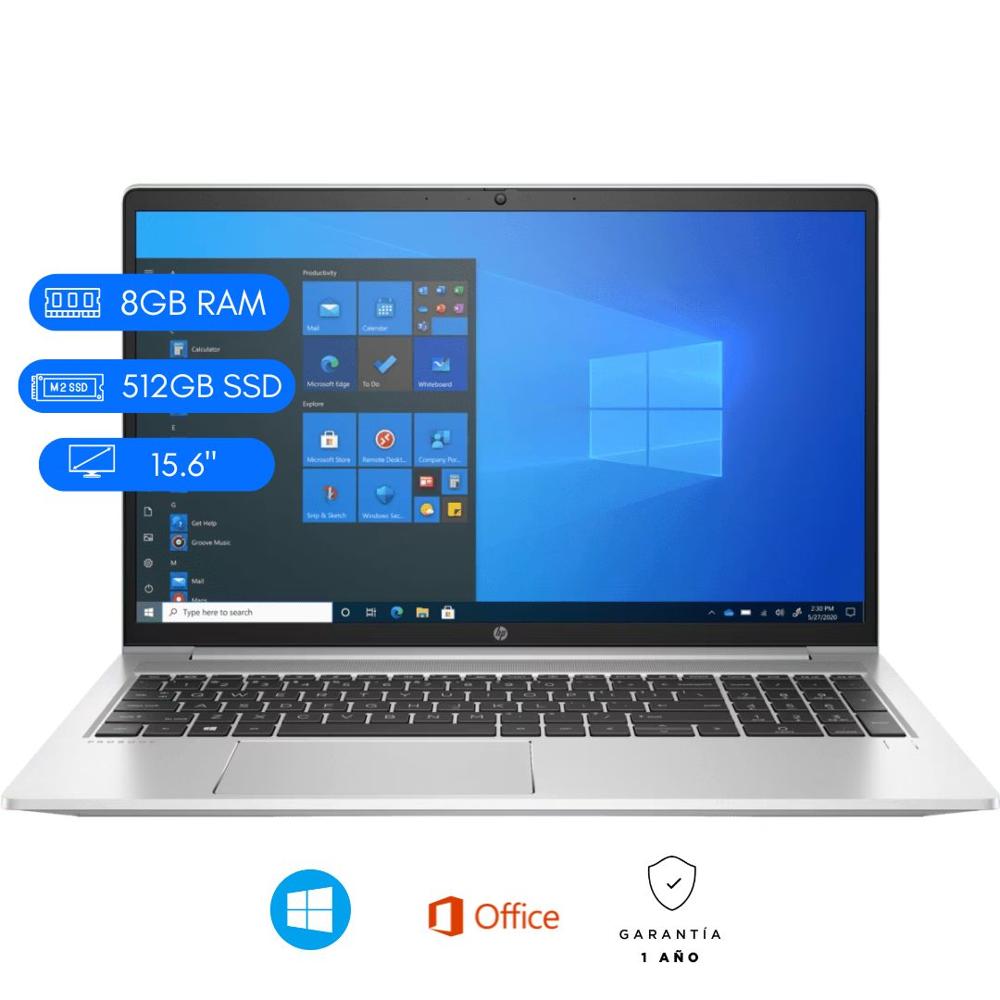 LAPTOP REACONDICIONADA HP 450 G8 CORE I7 11VA 8GB DDR4 512 M.2 PANTALLA 15.6