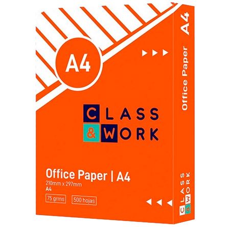 Papel Bond CLASS&WORK A4 Básico Papel Bond CLASS&WORK A4 Básico