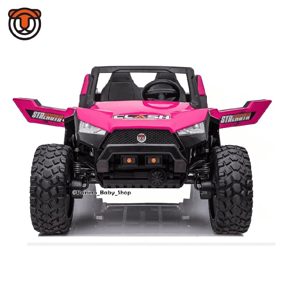 Carro a Batería Todo terreno 24V 4X4 -UTV CLASH- Rosado UTVCLASH-003