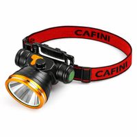 Linterna de Cabeza Recargable LED 3W Luz Blanca Ajustable para Camping Trabajo y Emergencias