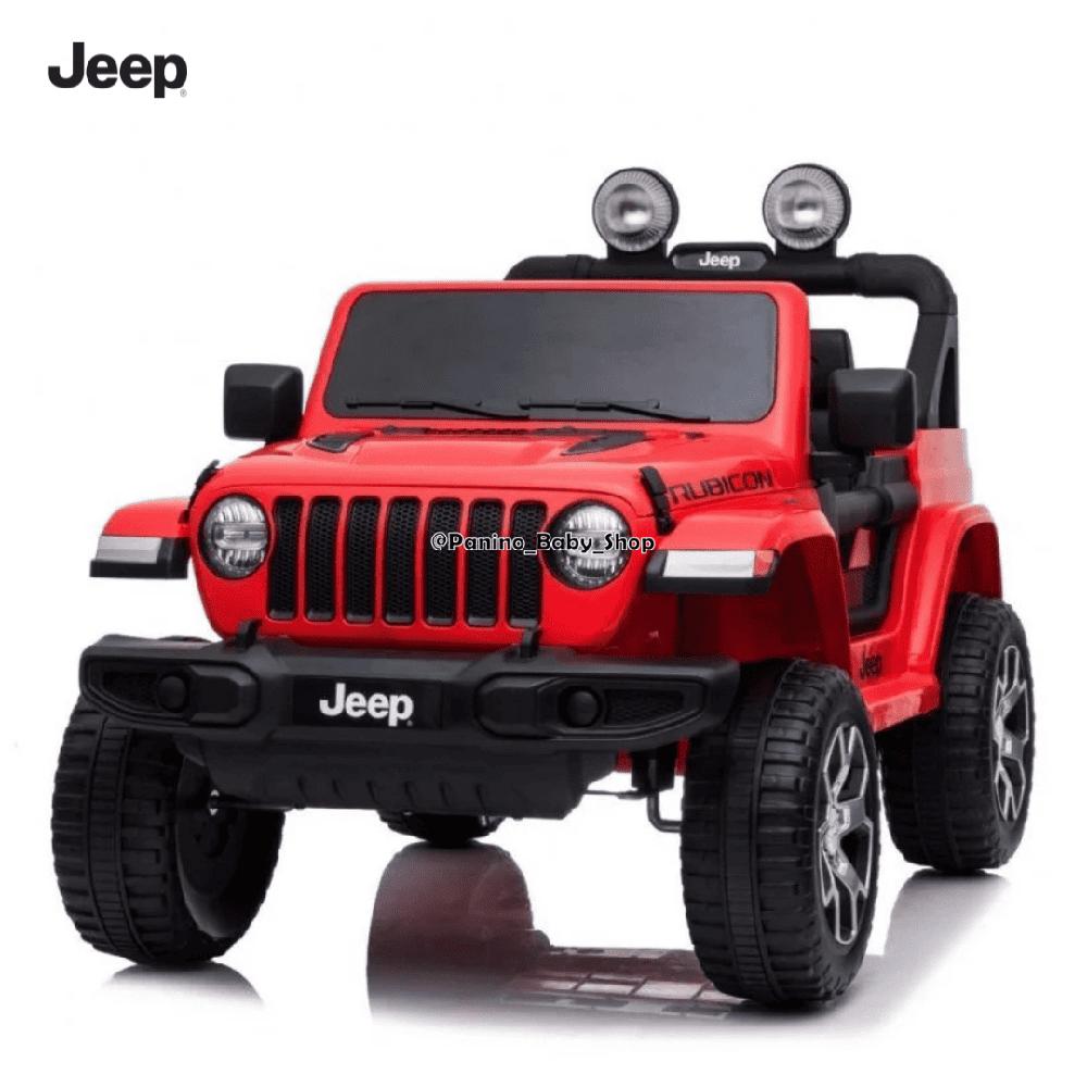 Carro a Batería JEEP LICENCIADO -RUBICON- Rojo RUBICON-001