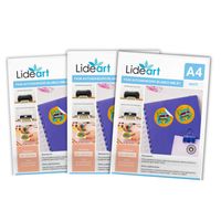 Vinil Autoadhesivo Imprimible Blanco Mate Inkjet A4x40 hojas