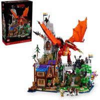 LEGO IDEAS CALABOZOS Y DRAGONES, CUENTO DEL DRAGÓN ROJO SET PARA ADULTOS