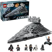LEGO STAR WARS DESTRUCTOR ESTELAR IMPERIAL SET DE CONSTRUCCIÓN CON MINIFIGURAS