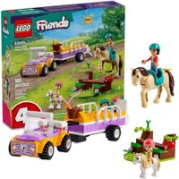 LEGO FRIENDS REMOLQUE PARA CABALLOS Y PONIS, JUGUETE DE CONSTRUCCIÓN PARA NIÑOS 4+