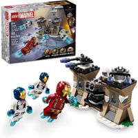 LEGO MARVEL IRON MAN Y LA LEGIÓN DE HIERRO CONTRA SOLDADOS DE HYDRA SET CON 4 FIGURAS