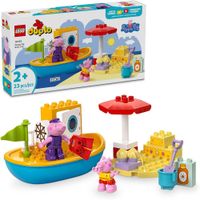 LEGO DUPLO PEPPA PIG PASEO EN BARCO SET DE CONSTRUCCIÓN CON BLOQUES Y FIGURAS